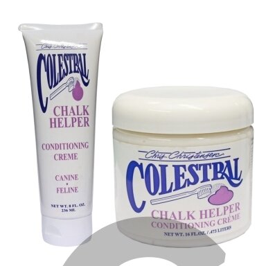 "Chris Christensen Colestral Chalk Helper" - 2 in 1: drėkinamasis kondicionierius ir kreidos gruntas