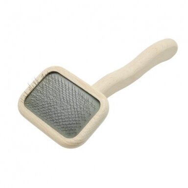 Chris Christensen Mark I X-Small Red Slicker Brush - mini šepetys, minkštas