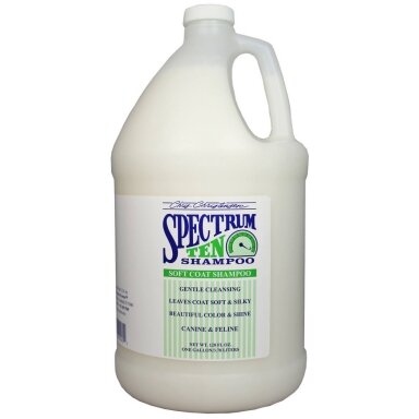 Chris Christensen Spectrum Ten Shampoo - tiesinamasis šampūnas apsaugantis nuo šerpetojimo ilgaplaukiams Chris Christensen Spectrum Ten Shampoo - tiesinamasis šampūnas apsaugantis nuo šerpetojimo ilgaplaukiams