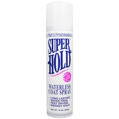 Chris Christensen Super Hold Waterless Coat Spray - stipriai fiksuojantis lakas be vandens Chris Christensen Super Hold Waterless Coat Spray - stipriai fiksuojantis lakas be vandens