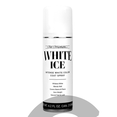 Chris Christensen White Ice Spray - purškiklis, kuris paryškina baltą kailio spalvą ir maskuoja spalvos pasikeitimą bei dėmes