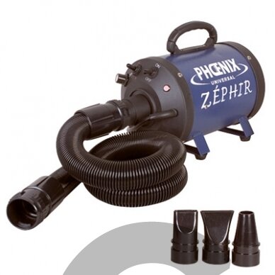 Zephir 2200W - profesionalus džiovintuvas pastatomas