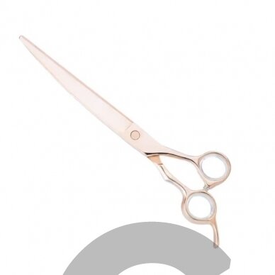 Chris Christensen Adalynn Rose Curved Scissors  - Профессиональные изогнутые ножницы из японской стали с титановым покрытием 2
