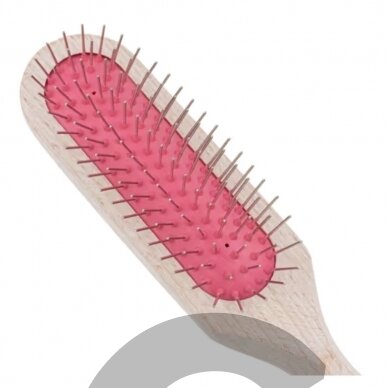 Chris Christensen Brezzy Oblong Brushes 16mm - высококачественная деревянная кисть с металлическими штифтами 2