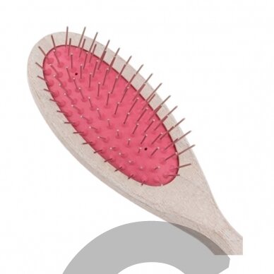 Chris Christensen Brezzy Oval Small Brushes 16mm - высококачественная маленькая деревянная кисть с металлическими штифтами 2 Chris Christensen Brezzy Oval Small Brushes 16mm - высококачественная маленькая деревянная кисть с металлическими штифтами 2