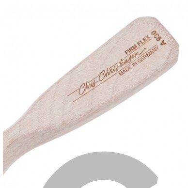 Chris Christensen Brezzy Oval Small Brushes 16mm - высококачественная маленькая деревянная кисть с металлическими штифтами 3