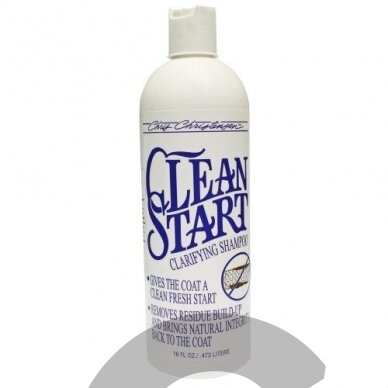 Chrisas Christensenas Clean Start - valantis ir nuriebalinantis šampūnas labai nešvariems plaukams - Talpa: 473ml Chrisas Christensenas Clean Start - valantis ir nuriebalinantis šampūnas labai nešvariems plaukams - Talpa: 473ml