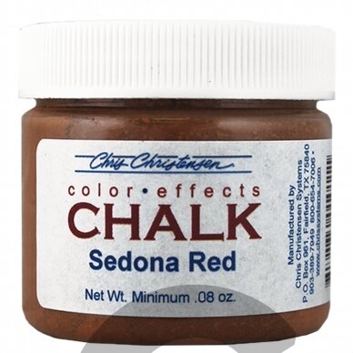Chris Christensen Color Effect Chalk - dažomoji pudra: raudona