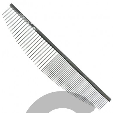 Chris Christensen Crescent Comb 16,5cm - profesionalios šukos su mišriais dantų tarpais, pusmėnulio formos Chris Christensen Crescent Comb 16,5cm - profesionalios šukos su mišriais dantų tarpais, pusmėnulio formos