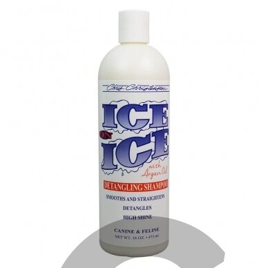 Chris Christensen Ice on Ice Detangling Shampoo - profesionalus šampūnas su argano aliejumi Chris Christensen Ice on Ice Detangling Shampoo - profesionalus šampūnas su argano aliejumi