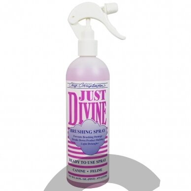 Chris Christensen Just Divine Ready To Use - purškiklis palengvinantis šukavimą Chris Christensen Just Divine Ready To Use - purškiklis palengvinantis šukavimą