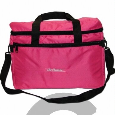 Chris Christensen Kool Dry Bag Pink - patogus krepšys džiovintuvui ir priežiūros reikmenims, spalva rožinė Chris Christensen Kool Dry Bag Pink - patogus krepšys džiovintuvui ir priežiūros reikmenims, spalva rožinė