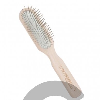 Chris Christensen Oblong Pin Brush - профессиональная деревянная кисть с металлическими штифтами - 20 мм/27 мм 1