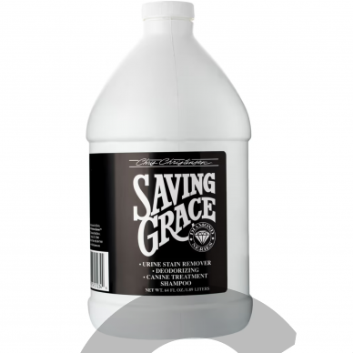 Chris Christensen Saving Grace Shampoo - šampūnas šlapimo dėmėms pašalinti ir nemaloniems kvapams neutralizuoti