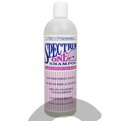 Chris Christensen Spectrum One Shampoo - atstatomasis šampūnas šiurkščiaplaukiams Chris Christensen Spectrum One Shampoo - atstatomasis šampūnas šiurkščiaplaukiams