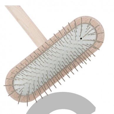 Chris Christensen T-Brush 27mm - высококачественная щетка/расческа для собак с металлическими штифтами, мягкая 1 Chris Christensen T-Brush 27mm - высококачественная щетка/расческа для собак с металлическими штифтами, мягкая 1