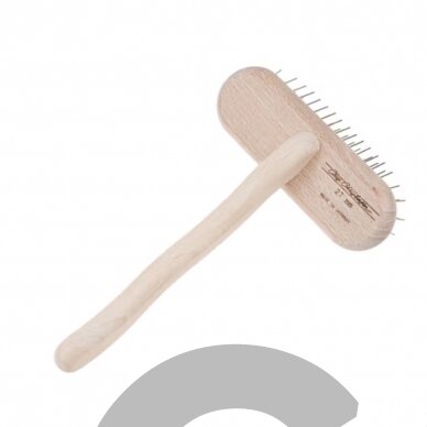 Chris Christensen T-Brush 27mm - высококачественная щетка/расческа для собак с металлическими штифтами, мягкая 2 Chris Christensen T-Brush 27mm - высококачественная щетка/расческа для собак с металлическими штифтами, мягкая 2