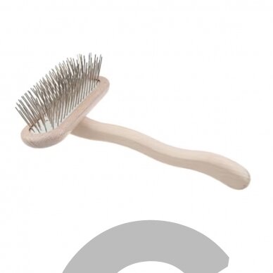 Chris Christensen T-Brush 27mm - высококачественная щетка/расческа для собак с металлическими штифтами, мягкая 3 Chris Christensen T-Brush 27mm - высококачественная щетка/расческа для собак с металлическими штифтами, мягкая 3