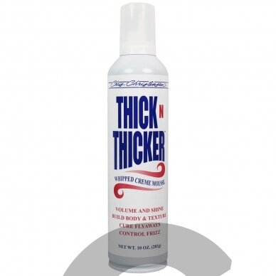 Chris Christensen Thick N Thicker Whipped Creme Mousse - apimtį ir blizgesį suteikiančios putos 2