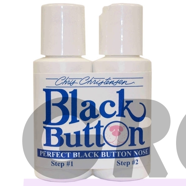 "Chris Christensen Black Button" 2х30мл - для собак для удаления обесцвечивания и восстановления черного цвета носа