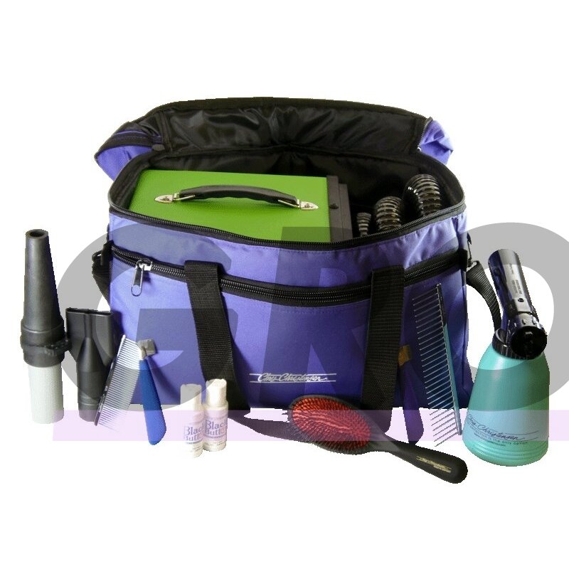Chris Christensen Kool Dry Bag Purple - patogus krepšys džiovintuvui ir priežiūros reikmenims, violetinis 1
