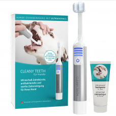 "Cleany Teeth for Dogs Starter Pack" - ultragarsinis dantų šepetėlis šunims, skirtas dantų akmenims šalinti