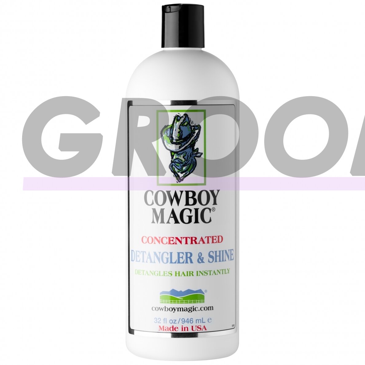 Cowboy Magic Detangler & Shine - šilkinis gelinis kondicionierius, palengvinantis net ir sunkiausių plaukų iššukavimą