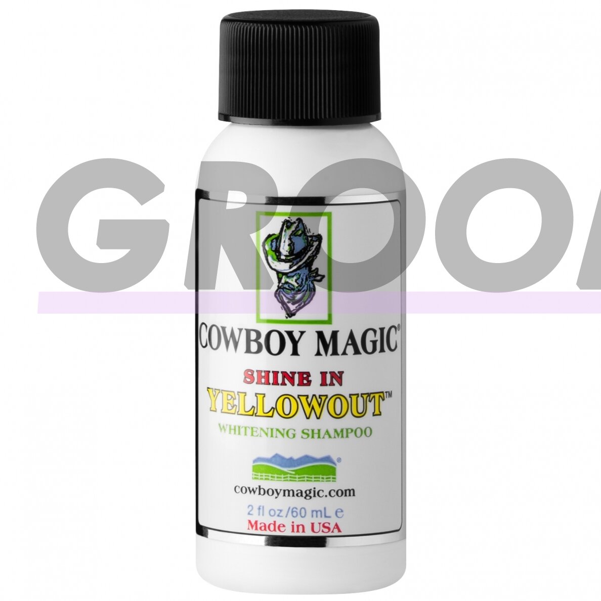 Cowboy Magic Shine In Yellowout Whitening Shampoo - шампунь для уменьшения желтизны и усиления естественного цвета шерсти - 60 мл Cowboy Magic Shine In Yellowout Whitening Shampoo - шампунь для уменьшения желтизны и усиления естественного цвета шерсти - 60 мл