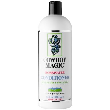 Cowboy Magic Rosewater Conditioner - drėkinamasis kondicionierius skirtas šunims, katėms ir žirgams