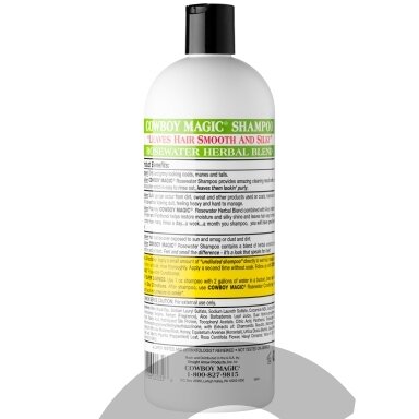 Cowboy Magic Rosewater Shampoo - universalus šampūnas visų tipų kailiui Cowboy Magic Rosewater Shampoo - universalus šampūnas visų tipų kailiui