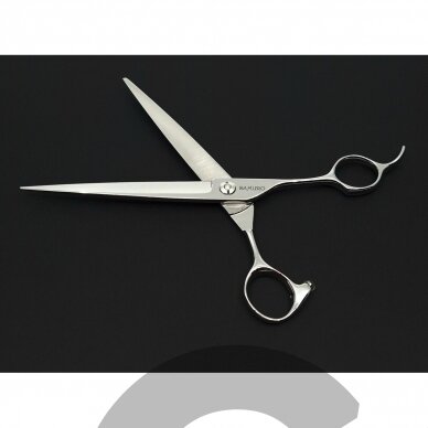 SAMURO scissors straight wider blade 7.5 - Tiesios žirklės gyvūnams platesnė geležtė 1