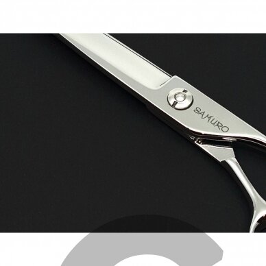SAMURO scissors straight wider blade 7.5 - Tiesios žirklės gyvūnams platesnė geležtė 3