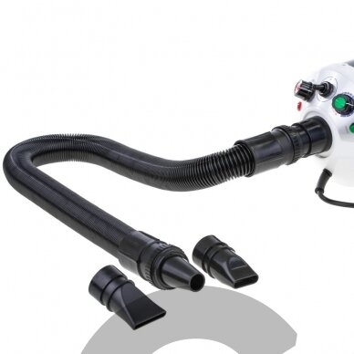"Cosmo Ionic Dryer 2000W" - stalinis džiovintuvas su jonizacija ir tolygiai reguliuojamu oro srautu bei temperatūra, 120 l/s. 4 "Cosmo Ionic Dryer 2000W" - stalinis džiovintuvas su jonizacija ir tolygiai reguliuojamu oro srautu bei temperatūra, 120 l/s. 4