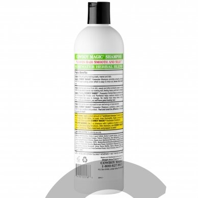 Cowboy Magic Rosewater Shampoo - universalus šampūnas visų tipų kailiui 1 Cowboy Magic Rosewater Shampoo - universalus šampūnas visų tipų kailiui 1