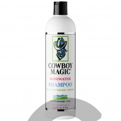 Cowboy Magic Rosewater Shampoo - universalus šampūnas visų tipų kailiui Cowboy Magic Rosewater Shampoo - universalus šampūnas visų tipų kailiui