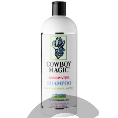 Cowboy Magic Rosewater Shampoo - universalus šampūnas visų tipų kailiui Cowboy Magic Rosewater Shampoo - universalus šampūnas visų tipų kailiui