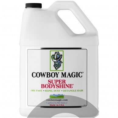 Cowboy Magic Super Bodyshine - kondicionierius su UV filtru Cowboy Magic Super Bodyshine - kondicionierius su UV filtru