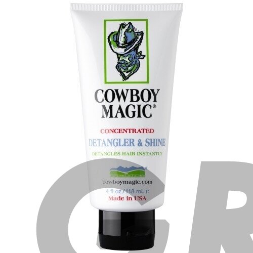 Cowboy Magic Detangler & Shine - šilkinis gelinis kondicionierius, palengvinantis net ir sunkiausių plaukų iššukavimą