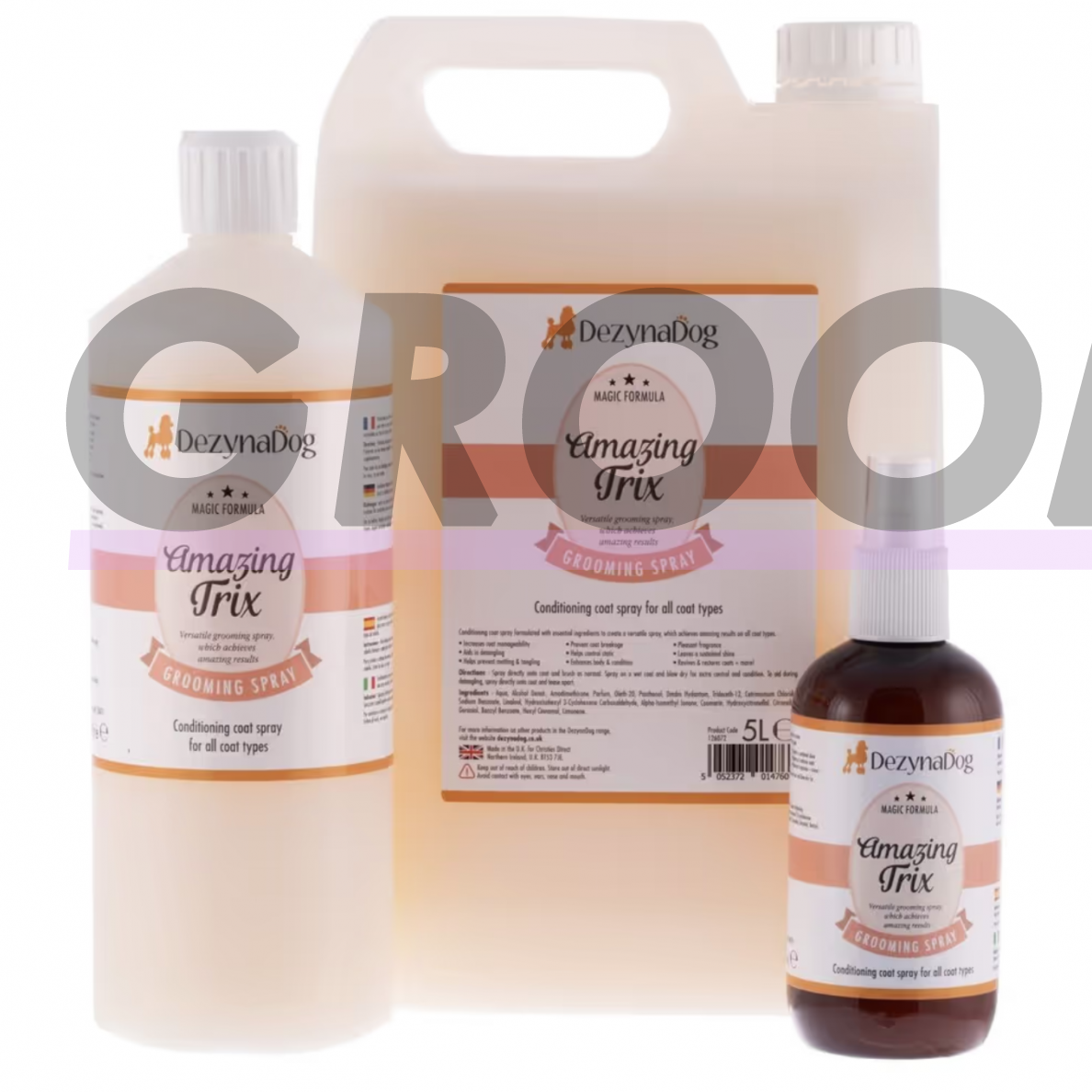 DezynaDog Amazing Trix Grooming Spray - universalus 3in1 kondicionierius DezynaDog Amazing Trix Grooming Spray - universalus 3in1 kondicionierius