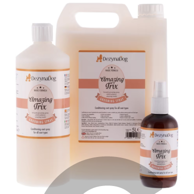 DezynaDog Amazing Trix Grooming Spray - universalus 3in1 kondicionierius DezynaDog Amazing Trix Grooming Spray - universalus 3in1 kondicionierius