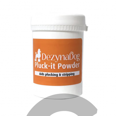 DezynaDog Pluck It 90g - pudra, skirta gyvūnų ausų plaukams šalinti DezynaDog Pluck It 90g - pudra, skirta gyvūnų ausų plaukams šalinti