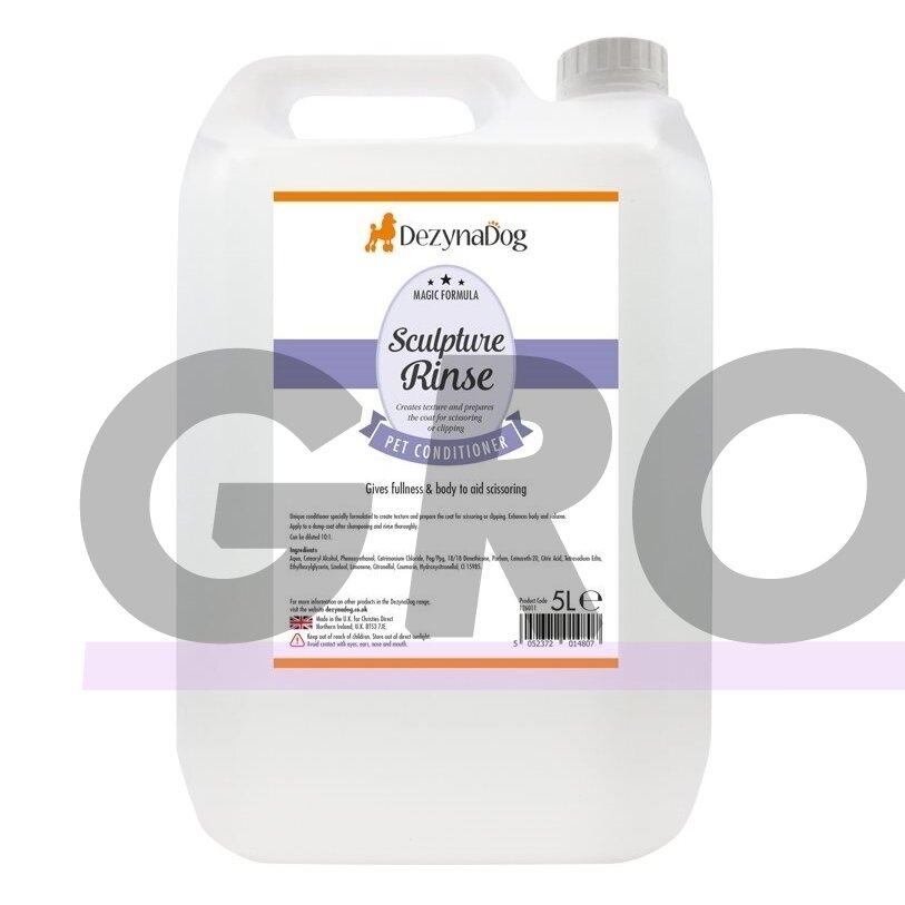 DezynaDog Magic Formula Sculpture Rinse - кондиционер для собак полношерстных пород, поддерживает стрижку ножницами, концентрат 1:10 - 5л