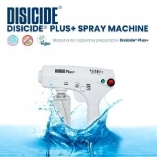 "Disicide® Plus+" purškimo mašina - profesionalus purkštuvas / pistoletas dezinfekcijai garais