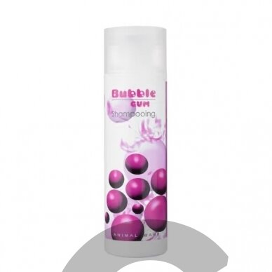 "Diamex Bubble Gum" - šampūnas visų tipų kailiui, kvepiantis kramtomąja guma, koncentratas 1:8 - Talpa: 200ml 4 "Diamex Bubble Gum" - šampūnas visų tipų kailiui, kvepiantis kramtomąja guma, koncentratas 1:8 - Talpa: 200ml 4