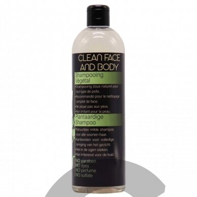 "Diamex Clean Face and Body" - švelnus augalinis šampūnas šunims, skirtas visų tipų kailiui "Diamex Clean Face and Body" - švelnus augalinis šampūnas šunims, skirtas visų tipų kailiui