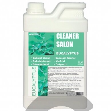 Diamex Cleaner Salon Eucalyptus - универсальное средство для удаления неприятных запахов, с ароматом эвкалипта