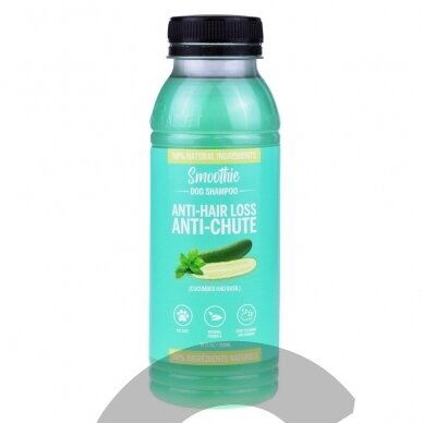 Diamex Smoothie Anti-Hair Loss Dog Shampoo 350ml- šampūnas šunims nuo plaukų slinkimo, su alaviju Diamex Smoothie Anti-Hair Loss Dog Shampoo 350ml- šampūnas šunims nuo plaukų slinkimo, su alaviju