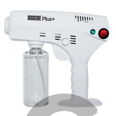 "Disicide® Plus+" purškimo mašina - profesionalus purkštuvas / pistoletas dezinfekcijai garais