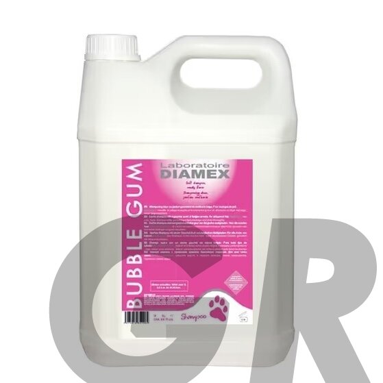 "Diamex Bubble Gum" - šampūnas visų tipų kailiui, kvepiantis kramtomąja guma, koncentratas 1:8 - Talpa: 200ml 1