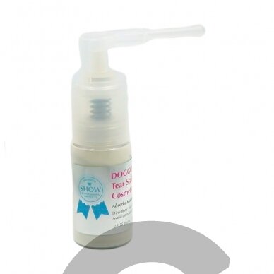 "Doggone White Tear Stain Cosmetic Powder Mist" 28 g - veiksminga pudros formulė, skirta akių spalvos pokyčiams šalinti